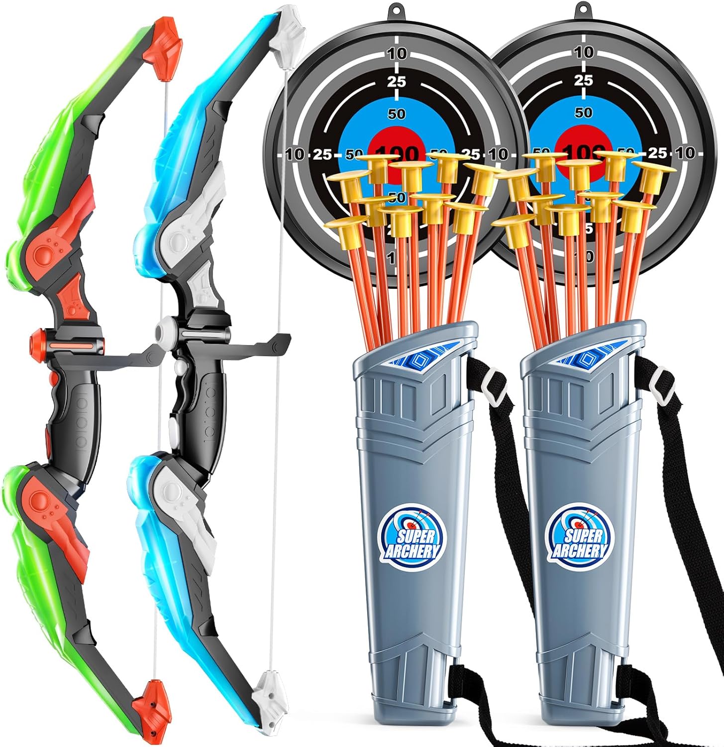 Kids Outdoor Archery Set - Zestaw łuków i strzał dla dzieci