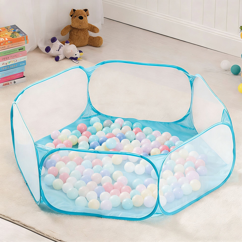 Kids Outdoor Lounge Set - Basen z piłeczkami 1.2M, składany, przenośny,