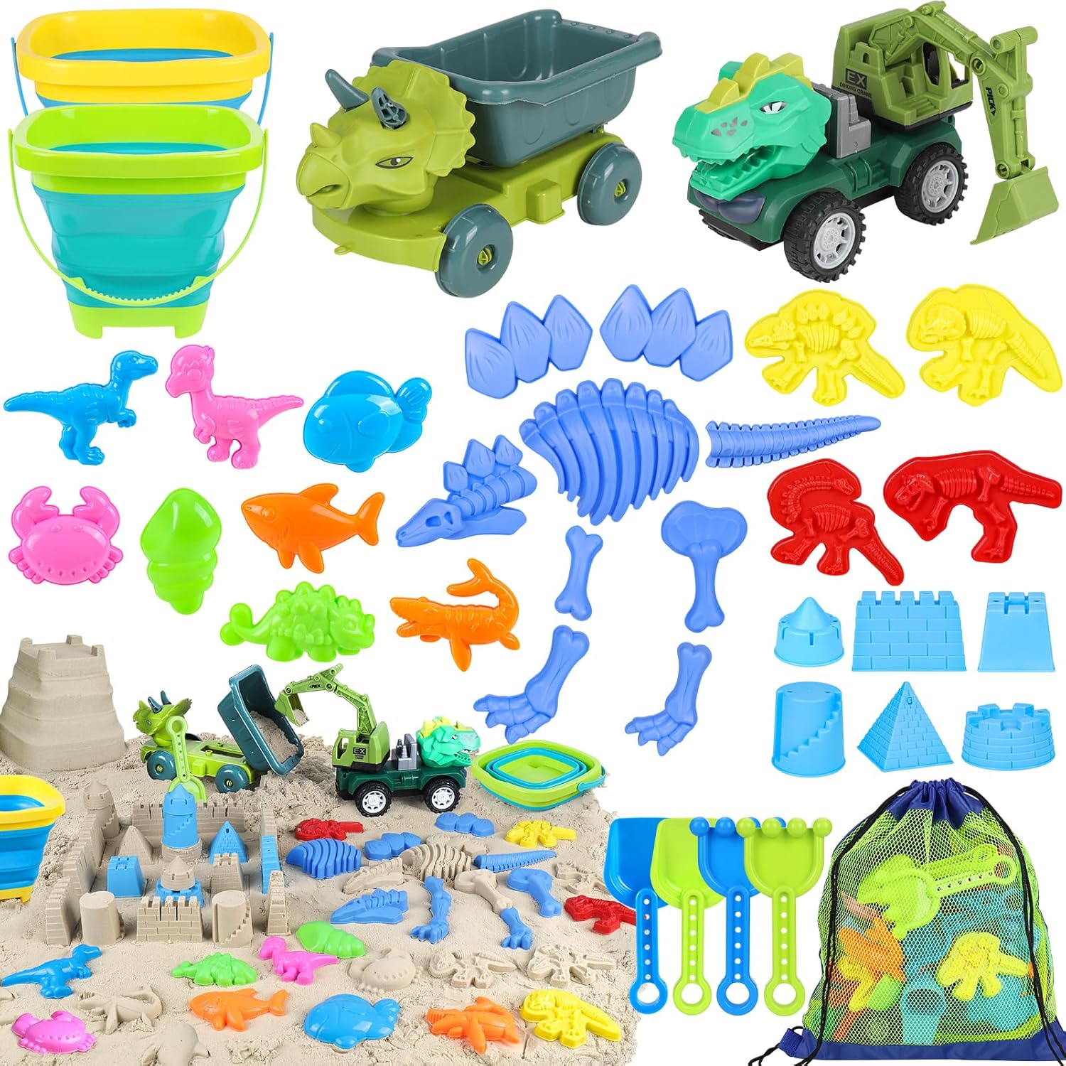 Kids Outdoor Dump Truck - Zabawki do piasku na plażę, zabawki