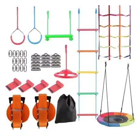Kids Outdoor Monkey Bar Set - Zestaw do treningu dla dzieci Warrior