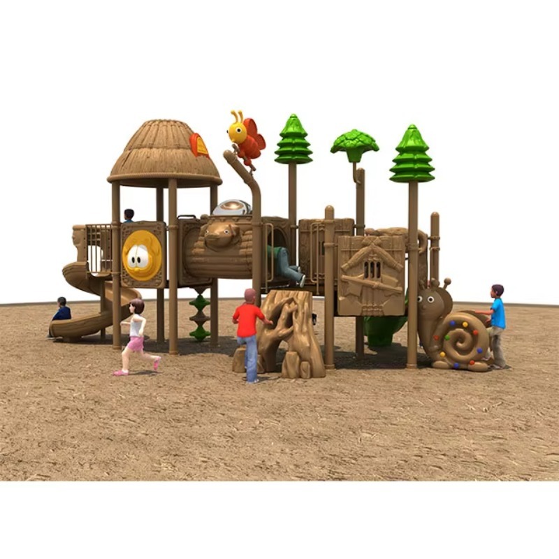 Kids Outdoor Games - Zjeżdżalnia dla dzieci na zewnątrz z