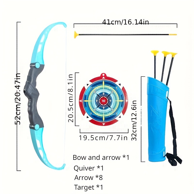 Zestaw do łucznictwa: tarcza,  – Kids Outdoor Archery Set recenzja i cena
