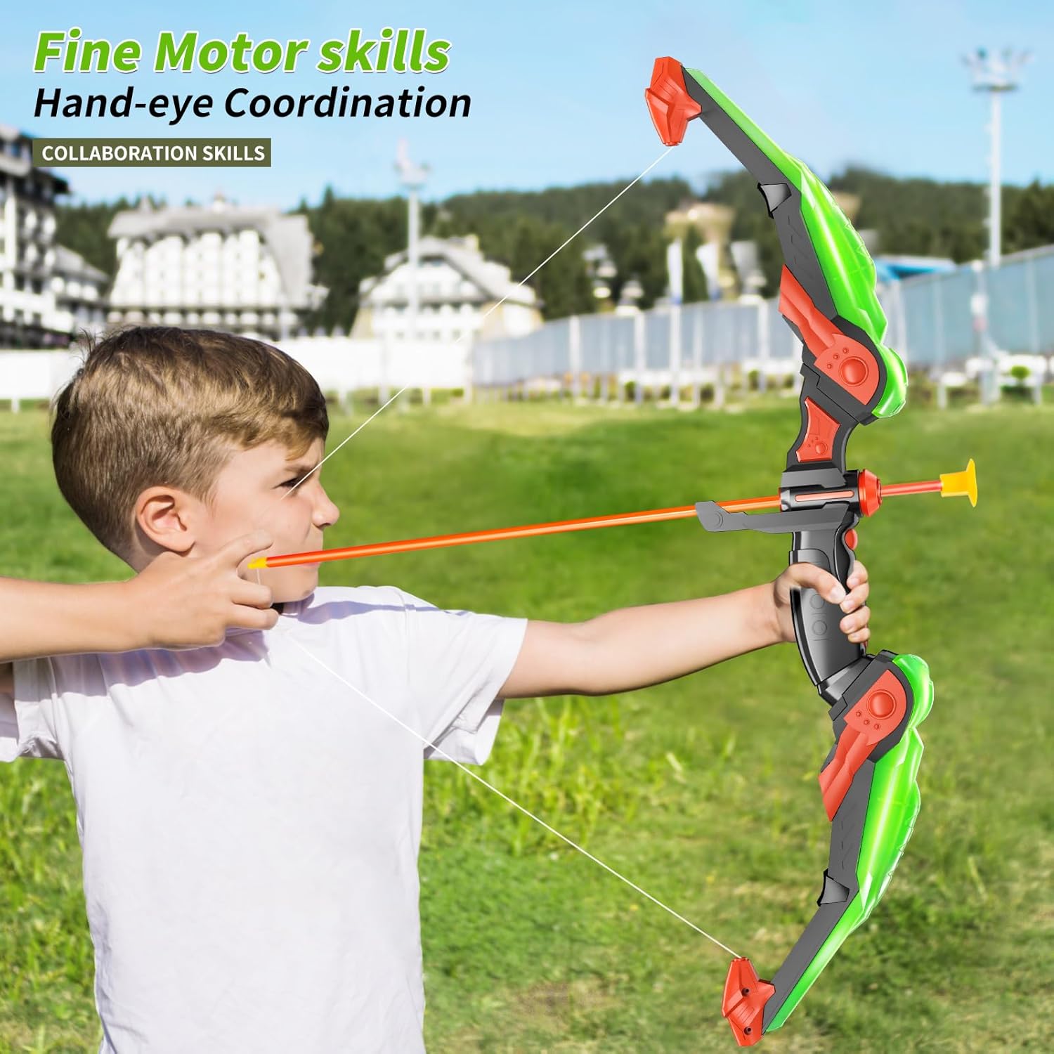 Zestaw łuków i strzał dla dzie – Kids Outdoor Archery Set recenzja i cena