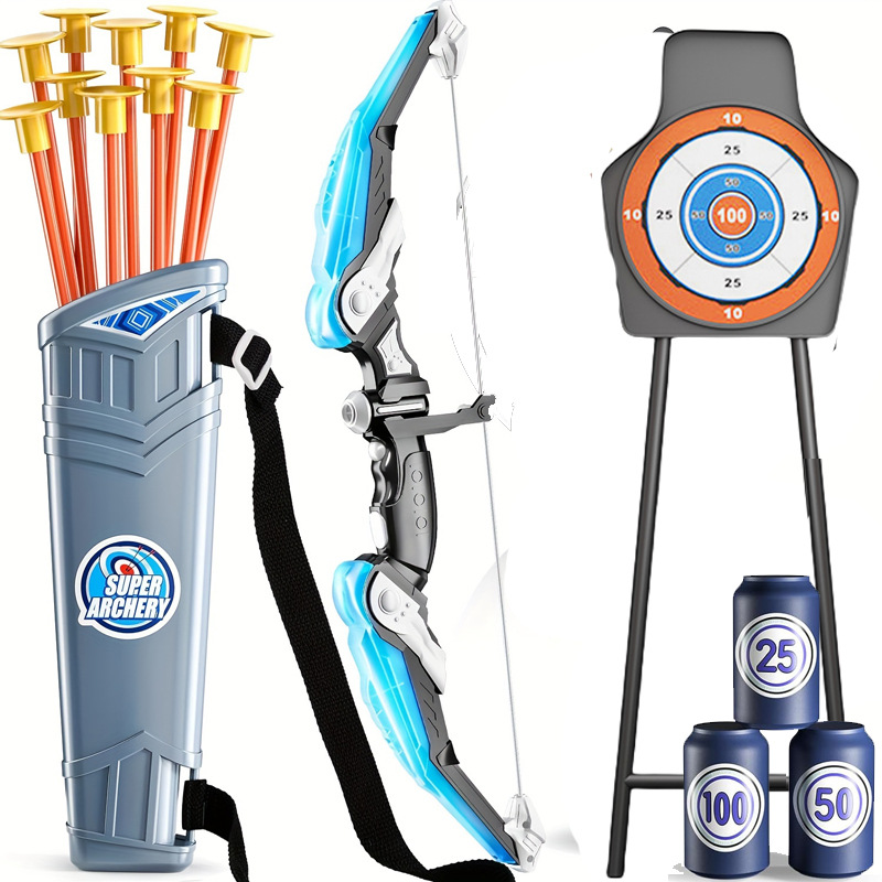 Zestaw łuku i strzałek LED dla – Kids Outdoor Archery Set recenzja i cena