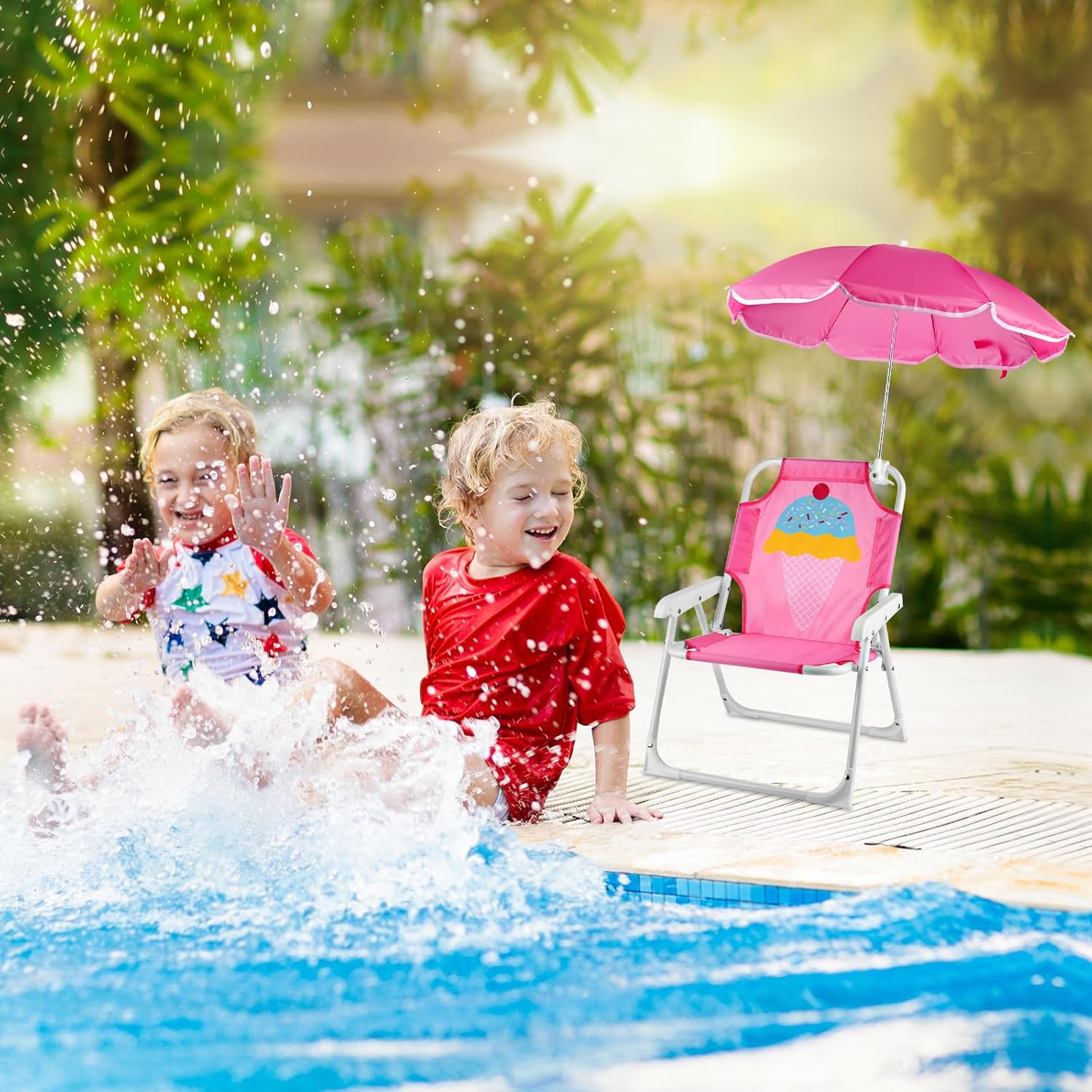 1 zestaw składane krzesło plaż – Kids Outdoor Lawn Chair recenzja i cena