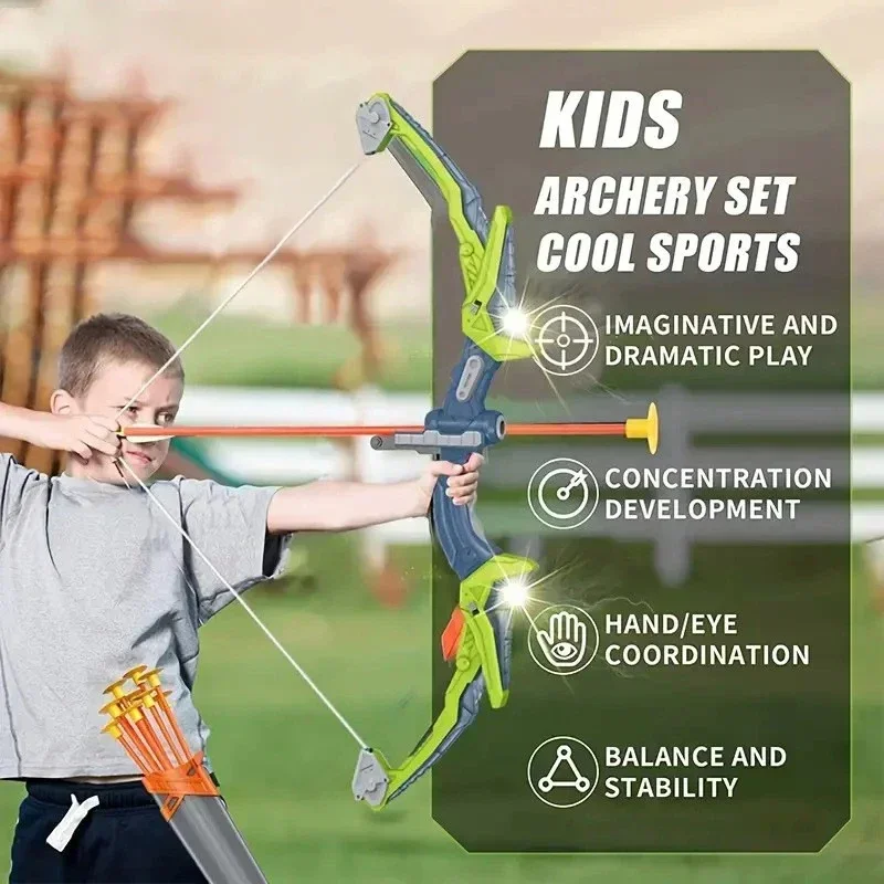 Zestaw łuczniczy dla dzieci z  – Kids Outdoor Archery Set recenzja i cena