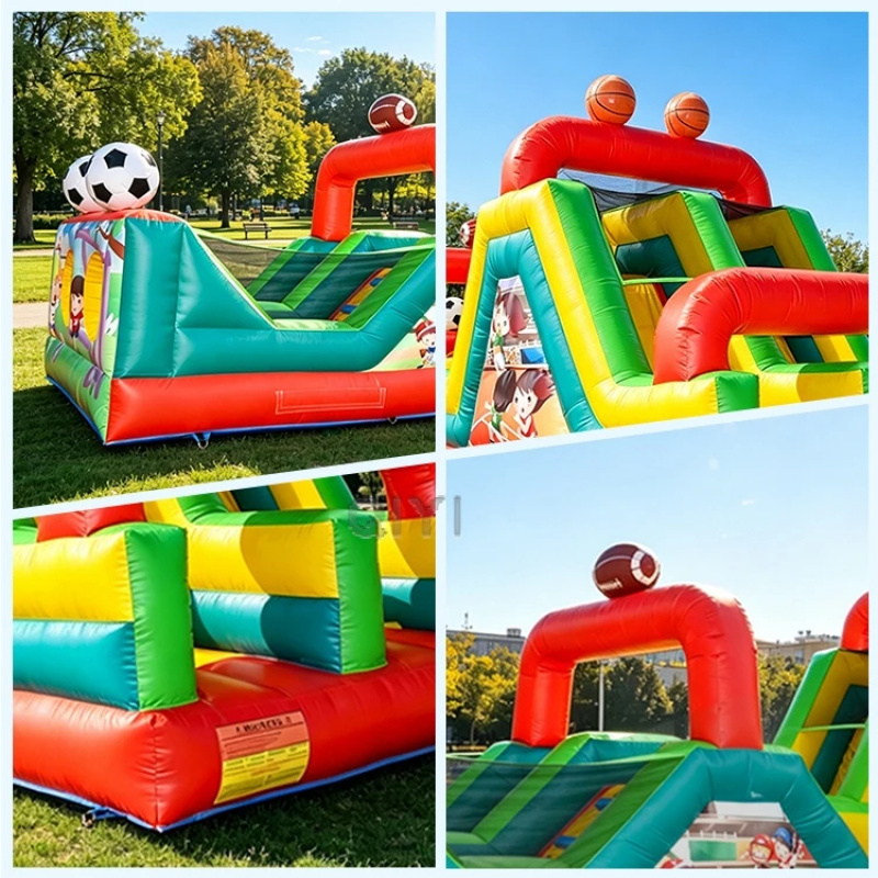 Duża, czerwono-niebieska, kome – Kids Outdoor Games recenzja i cena