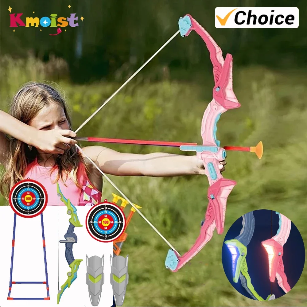 Łuk i strzały Zestaw podświetl – Kids Outdoor Archery Set recenzja i cena