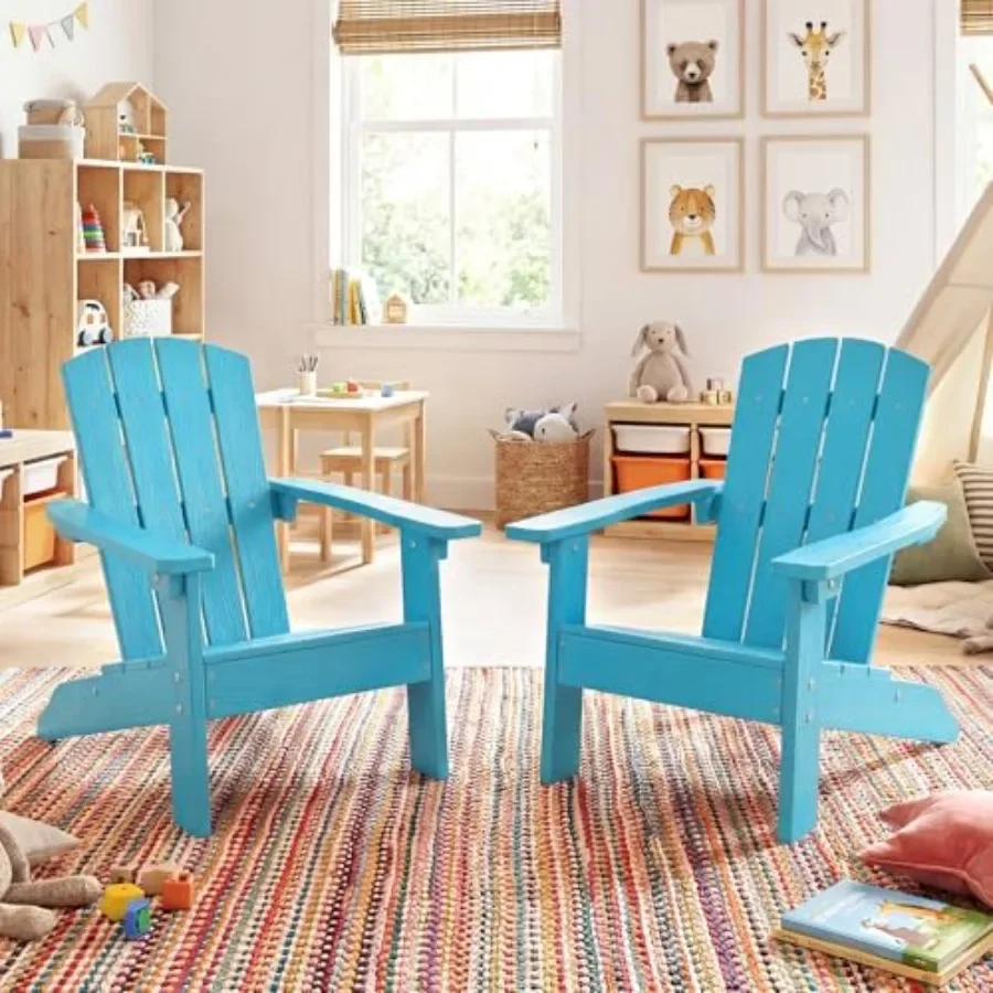 Zestaw 2 krzeseł Adirondack dl – Kids Outdoor Lawn Chair recenzja i cena